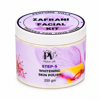 ZAFRANI Whitening Facial Kit | 6-Step Saffron Glow Kit |
