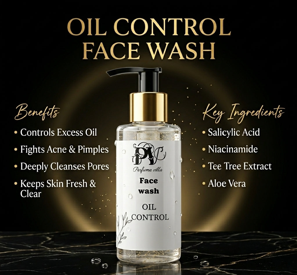 OIL CONTROL FACE WASH | Anti-Acne & Deep Clean |