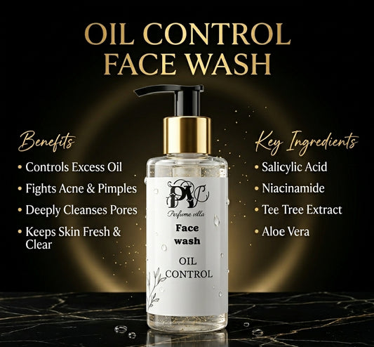 OIL CONTROL FACE WASH | Anti-Acne & Deep Clean |